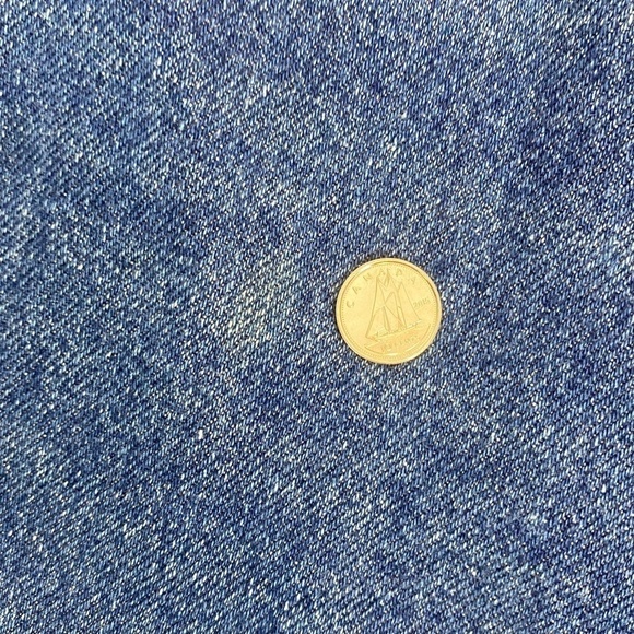 Denver Hayes Classic Fit High Rise Blue Jeans Women's Sz 10/32 - Picture 9 of 10